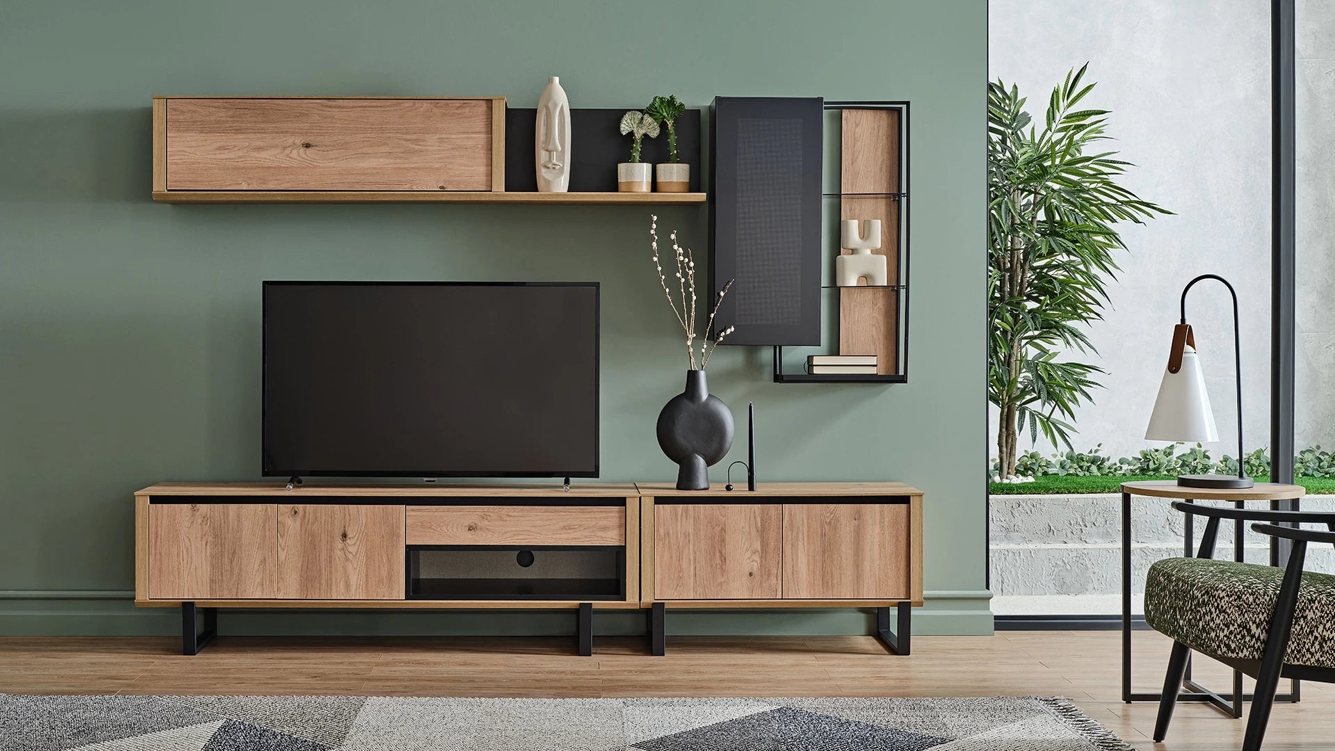 Solid TV Stand