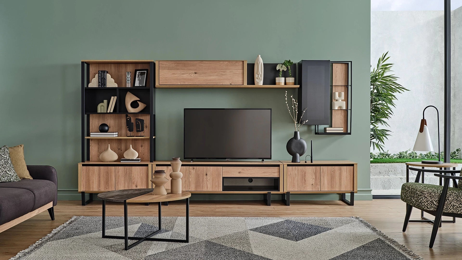 Solid TV Stand
